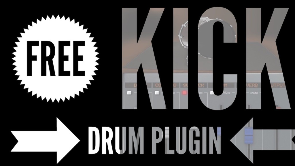 Dark VX Kick Free Sampled Kick Drum Plugin Instrument Apple Loops