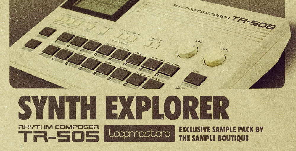Free Samples Synth Explorer TR505 448 Single Shot Sounds, 100 Twisted Drum Loops and More